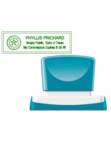 Sello x'stamper quix personalizable color verde...