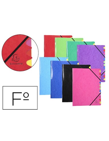 Carpeta clasificadora exacompta iderama 12...