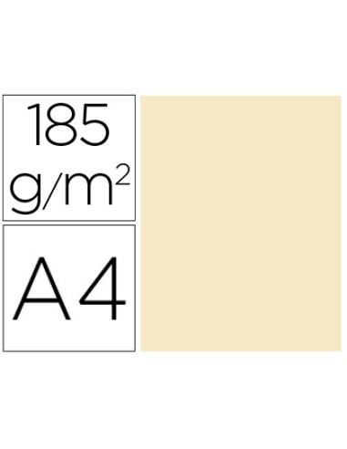 Cartulina guarro din a4 cascara de huevo 185 gr...