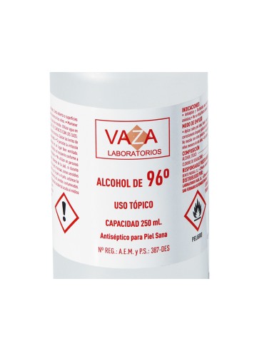 Alcohol kelsia vaza de 96º bote de 250 ml