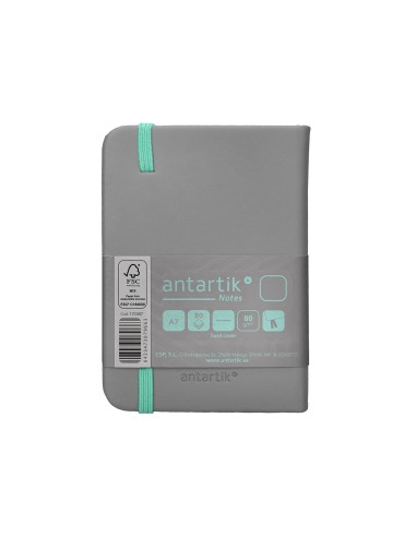 Cuaderno con gomilla antartik notes tapa dura...