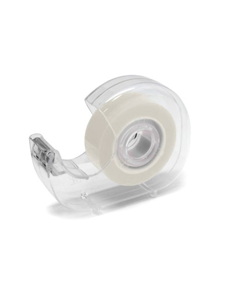 Cinta adhesiva q-connect invisible 7,5 m x 19 mm con portarrollo en blister