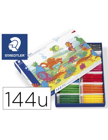 Rotulador staedtler color jumbo trazo 3 mm...
