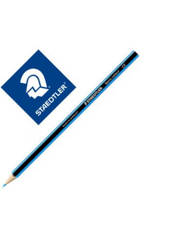 Lapiz de color staedtler wopex ecologico azul...