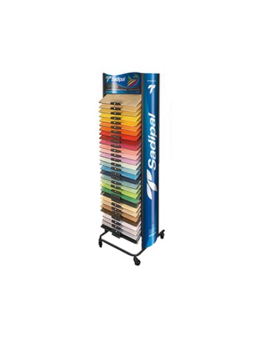 Expositor cartulina fabriano metalico de pie 75...