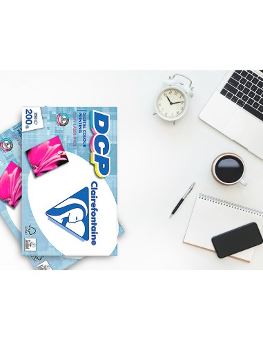 Papel fotocopiadora clairefontaine din a4 200...