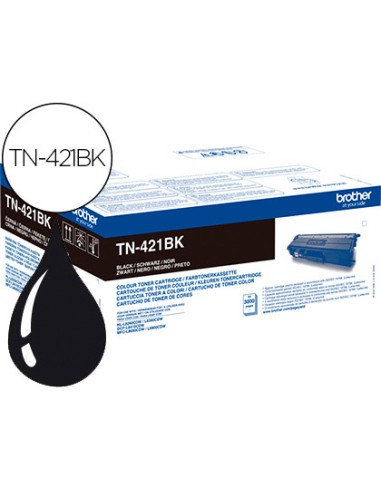 Toner brother tn-421 para dcp-l8410 cdn / 8410...