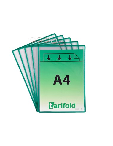 Funda para colgar djois din a4 pvc con anilla...