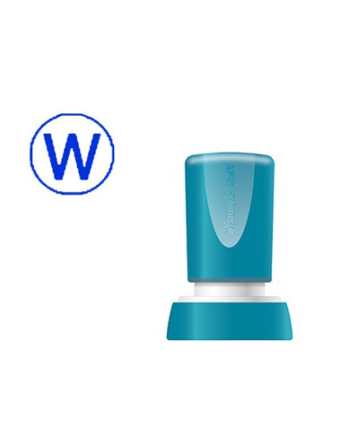 Sello x'stamper quix personalizable color azul...