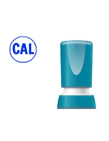 Sello x'stamper quix personalizable color azul...