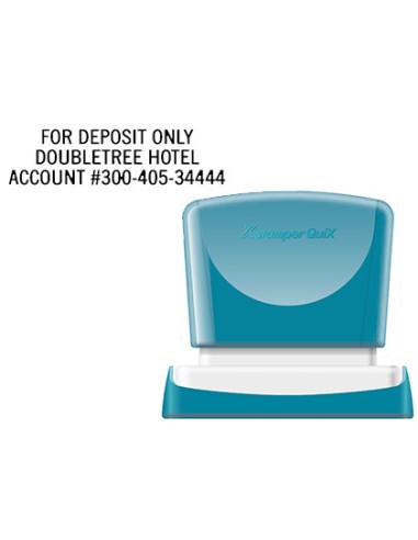 Sello x'stamper quix personalizable color negro...