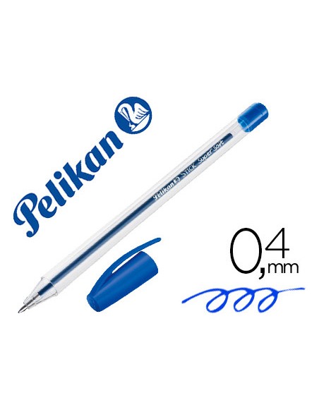 Boligrafo pelikan hang stick azul