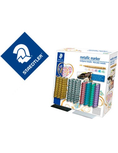 Rotulador staedtler metalico 8323 expositor...