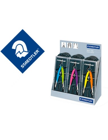 Compas staedtler micrometrico 556 con husillo y...