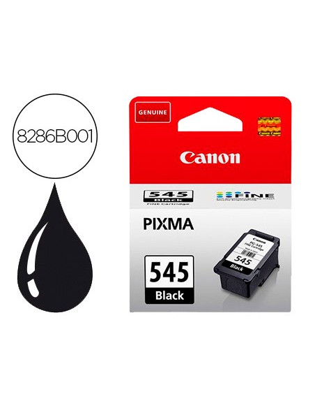 Ink-jet canon pg-545xl mg 2450 / 2550 negro 500 pag