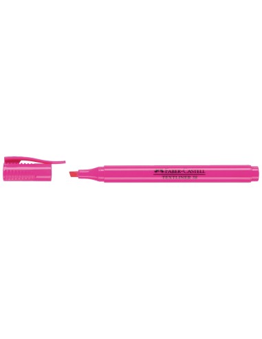 Rotulador faber castell fluorescente textliner...