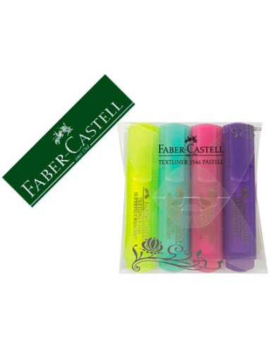 Rotulador faber castell fluorescente textliner...