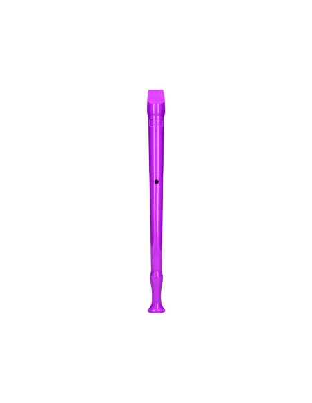 Flauta hohner 9508 color violeta funda verde y transparente