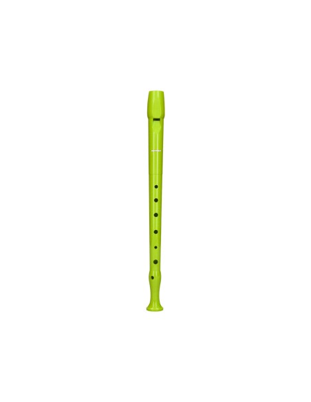 Flauta hohner 9508 color verde funda verde y transparente