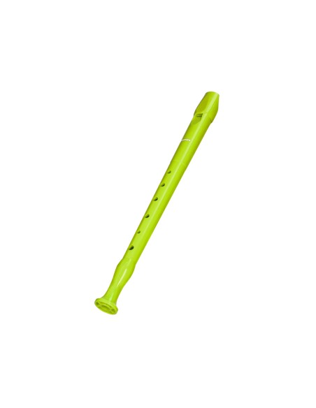 Flauta hohner 9508 color verde funda verde y transparente