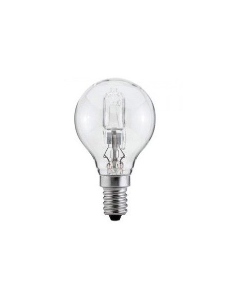 Bombilla sunmatic eco halogena mini globo e14 42w 630 lumenes 2000 horas luz blanca