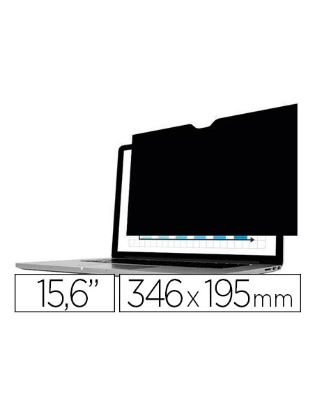 Filtro para pantalla fellowes privacidad 15.6\" privascreen panoramico 16:9 346x195 mm