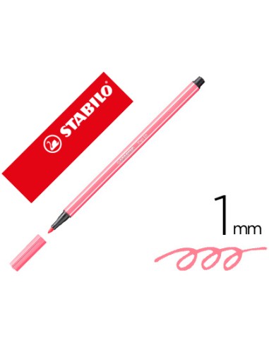 Rotulador stabilo acuarelable pen 68 carne...