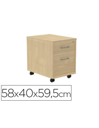 Cajonera rocada con un cajon y un carpetero...
