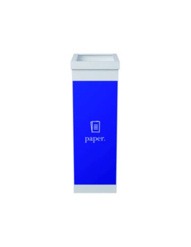 Contenedor papelera reciclaje paperflow con...