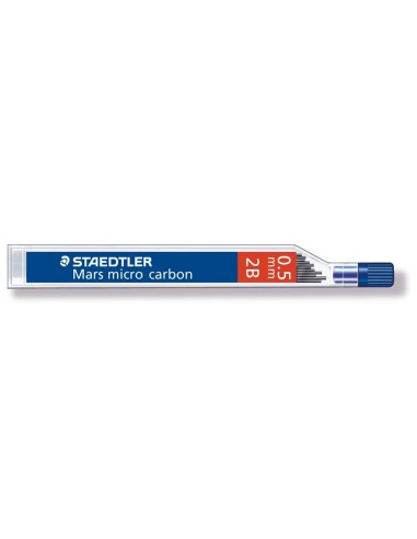 Minas staedtler mars micro grafito 0,5 mm 2b...