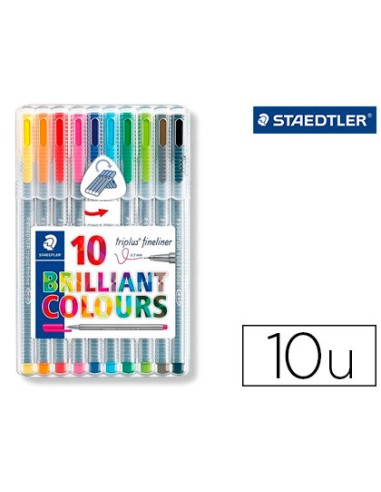 Rotulador staedtler triplus broadliner 338...