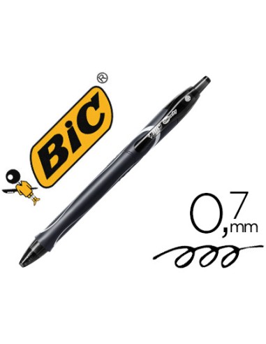 Boligrafo bic gelocity quick dry retractil...