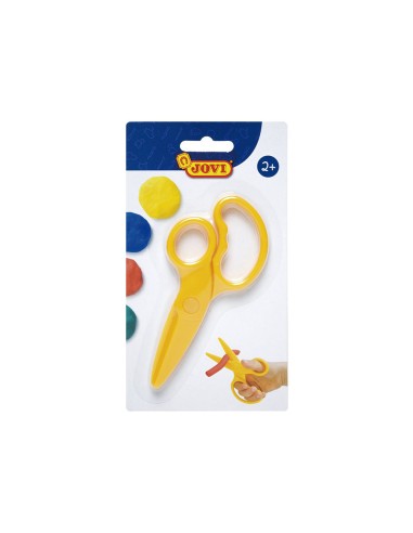 Tijera escolar jovi corta pasta en blister