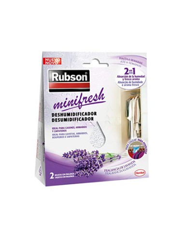 Deshumidificador rubson mini fresh lavanda...