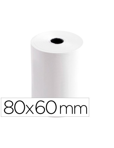 Rollo sumadora termico q-connect 80 mm ancho x...