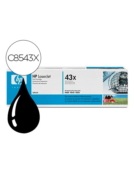 Toner hp laserjet 9000/n/dn/mf p9040mfp/9050mfp negro (30.000pag)