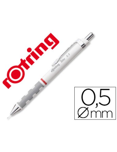 Portaminas rotring tikky 0,5 mm blanco