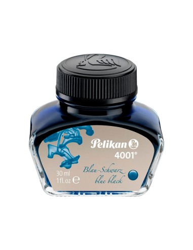 Tinta estilografica pelikan 4001 negro/azul...