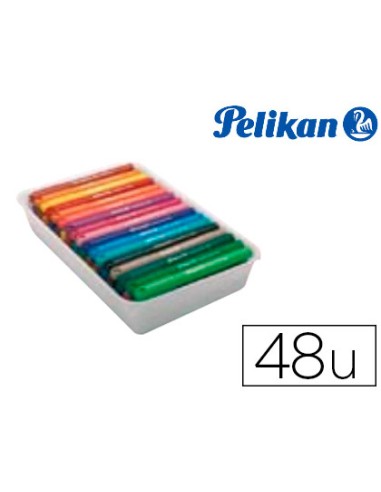 Rotulador pelikan colorado pen maxi caja de 48...