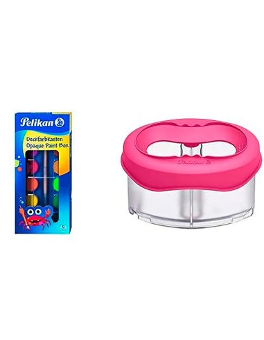 Acuarela pelikan 12 colores con pincel estuche...