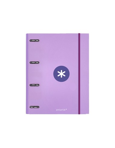 Carpeta con recambio antartik a4 cuadro 5mm...