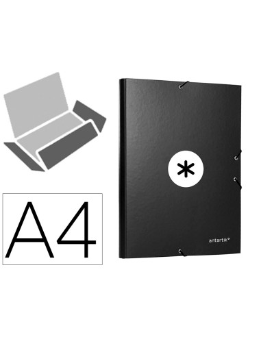 Carpeta antartik gomas a4 3 solapas carton...