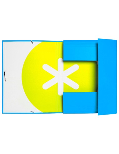 Carpeta antartik gomas a4 3 solapas carton...