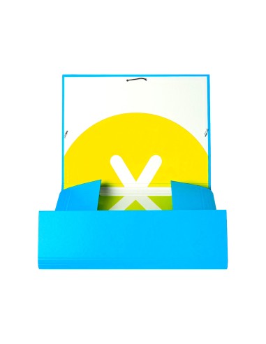 Carpeta antartik gomas a4 3 solapas carton...