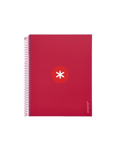 Cuaderno espiral a4 micro antartik tapa forrada...