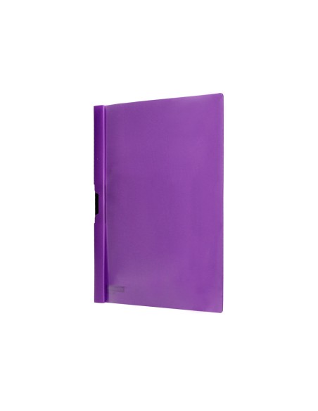 Carpeta beautone dossier pinza lateral 45306 polipropildin a4 violeta 25 h. pinza des-pack de 10 retractilado