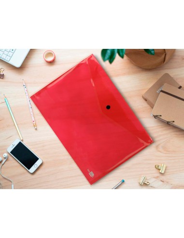 Carpeta liderpapel dossier broche transparente...