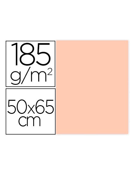 Cartulina guarro cascara de huevo 50x65 cm 185 gr