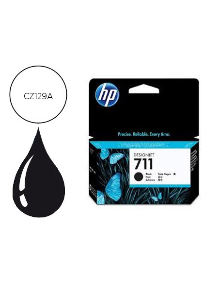 Ink-jet hp n.711 negro 38 ml designjet t120 / t520