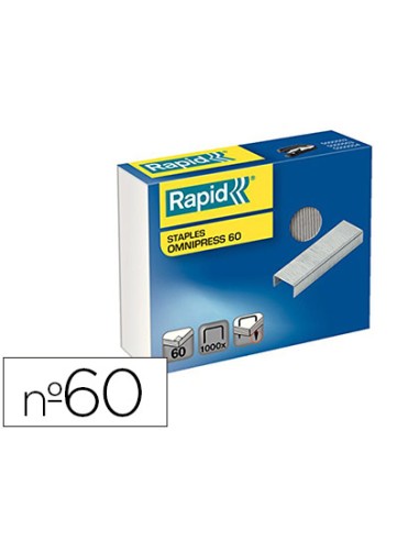 Grapas rapid omnipress 60 galvanizadas caja de...